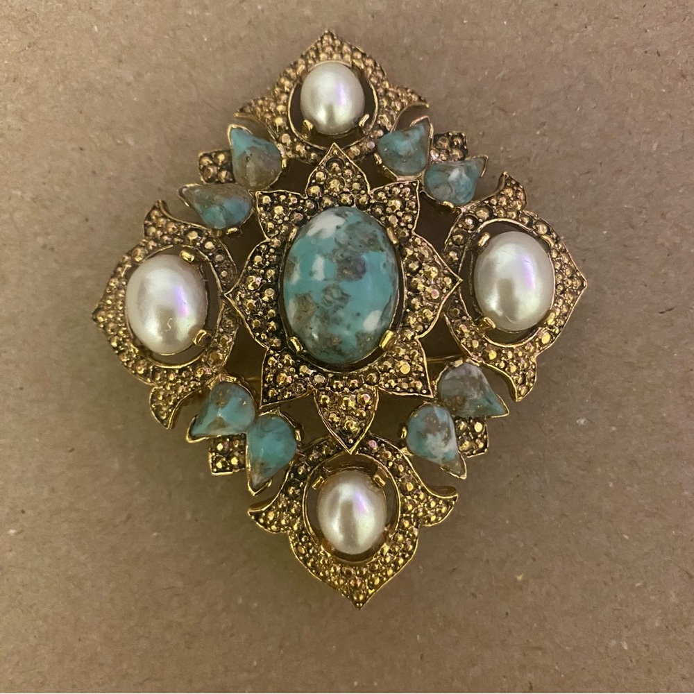 1960’s Sarah Coventry Remembrance Brooch EUC